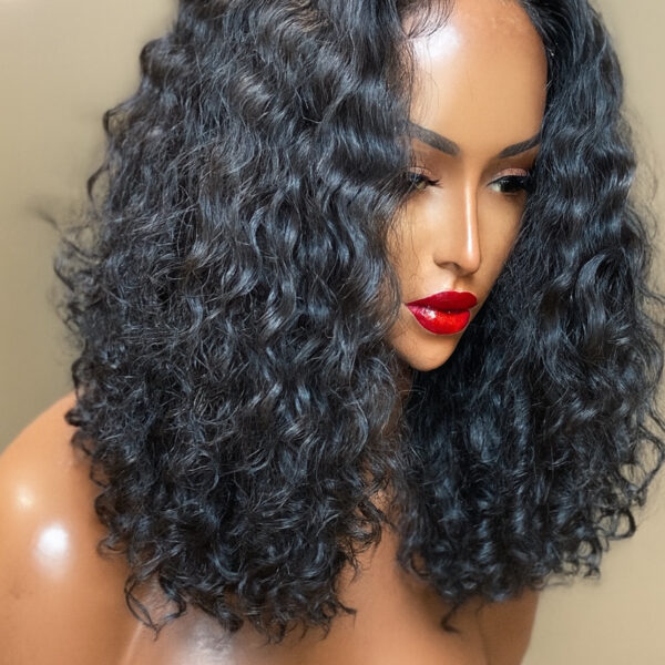 SpadTress raw Bohemian curl bundles and HD invisible lace frontal — premium extensions for sew-ins and installs in Fontana, Rancho Cucamonga, Rialto, Ontario, San Bernardino, Bloomington, Colton, Redlands, Loma Linda, and Highland.