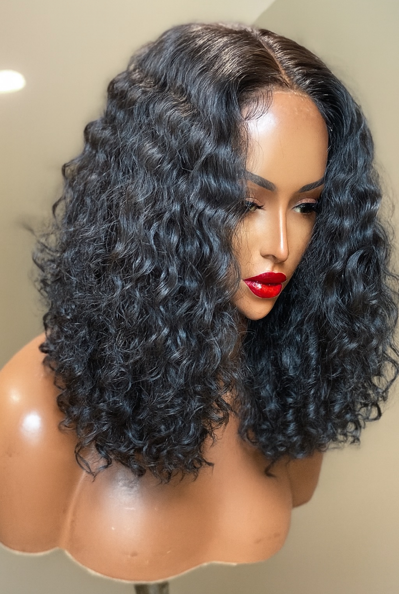 SpadTress raw Bohemian curl bundles and HD invisible lace frontal — premium extensions for sew-ins and installs in Fontana, Rancho Cucamonga, Rialto, Ontario, San Bernardino, Bloomington, Colton, Redlands, Loma Linda, and Highland.